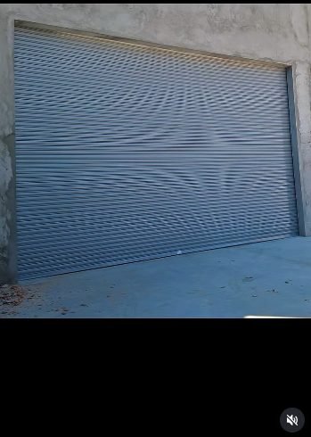 Porta de enrolar galvanizada